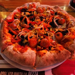Pizza vegetariana 