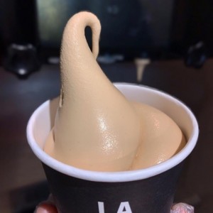 Helado de dulce de leche
