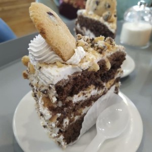 Torta de galletas chocolate chips