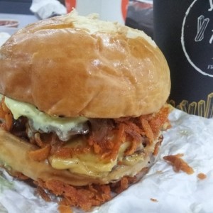 Hamburguesa doble personalizada!
