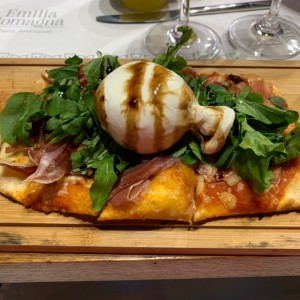 Pizzetta de burrata