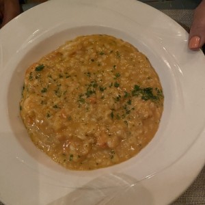 Rissoto con Camarones