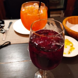 Tinto de Verano y Aperol Spritz