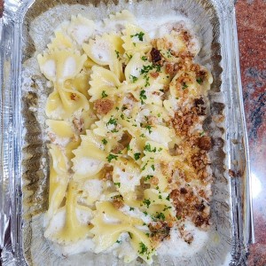 Farfale carbonara