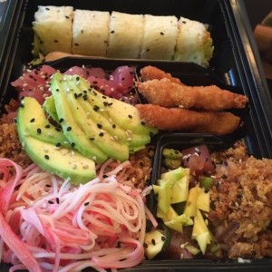 Poke Sushi Burger