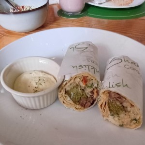 Shanklish caracas, shakifel, falafel, shakifel mixto, pollo carne o mixto