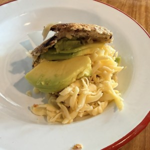 Arepa de perico y gouda