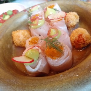 Flores de pescado blanco 