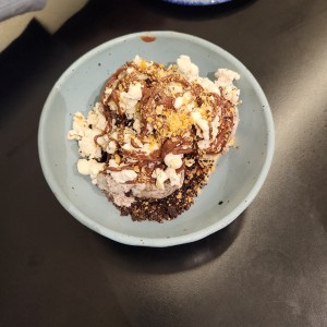 Helado de oreo