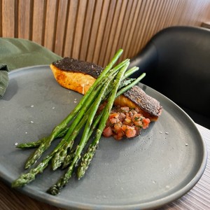 Salmon al grill 