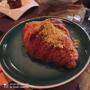 croasant de pistachos