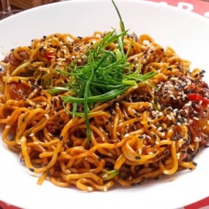 Fideos Singapur, muy buenos!!