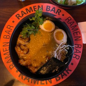 Ramen de langostinos