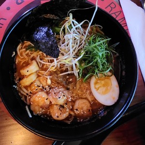 Ramen de camarones 