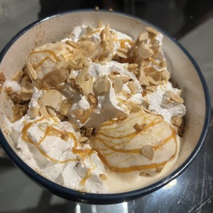 Postre Crumble de Manzana