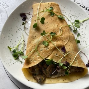 Crepe Lomito Funghi