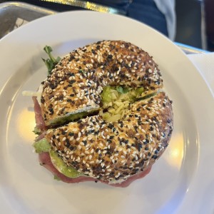 Bagel Carpaccio