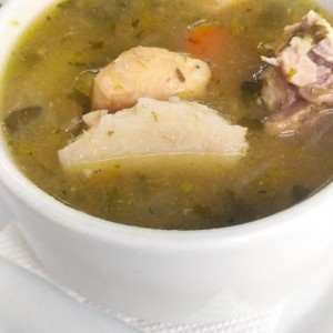 sopa de gallina