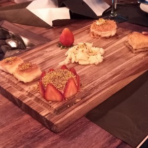 Para finalizar unos ricos postres ??