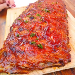 Costillas BBQ Half Rack