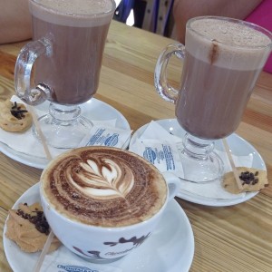 Chocolate caliente & Mocaccino