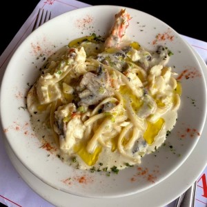 Pasta con langosta
