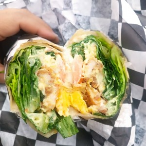 wrap de pollo