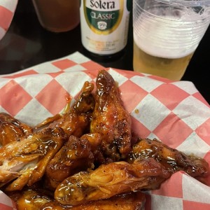Alitas bbq