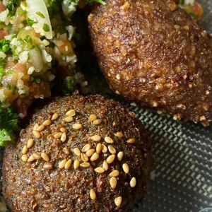 Tabule falafel y kibbe 