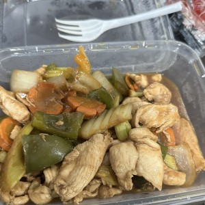 Pollo con vegetales