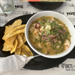 Cebiche mariscos 