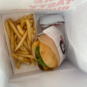Hamburguesa sencilla