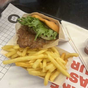 Plan B doble en combo con papas 