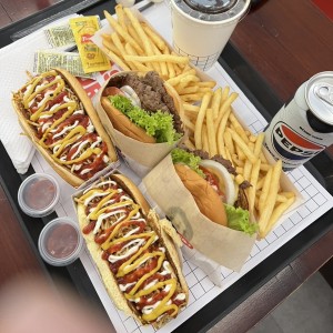 Combo Plan B y Perro Caliente 
