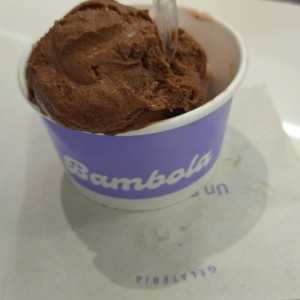 tinita de chocolate y fresa