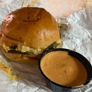 Hamburguesa La Diabla 