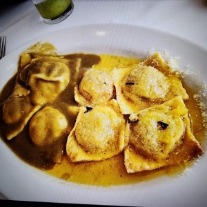 Tortellone de auyama