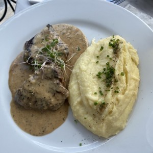 Medallones de Lomito al Roquefort