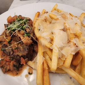 Filet sauce chasseur