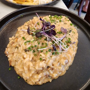 Risotto de champiñones 