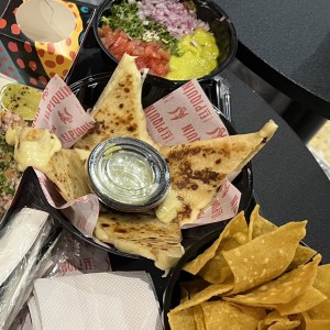 Quesadillas y nachos