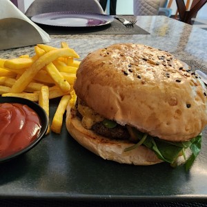 Hamburguesa de cordero 