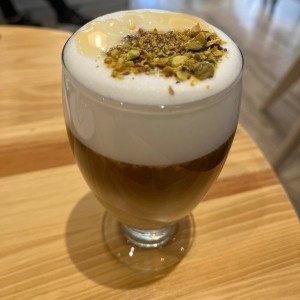 Café con pistacho