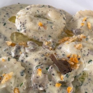 Trufada con champiñones