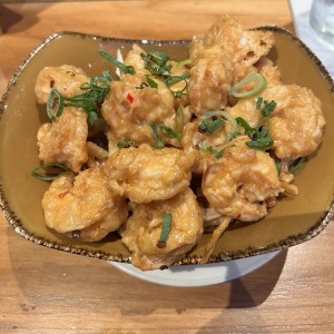 Camarones al cuji 