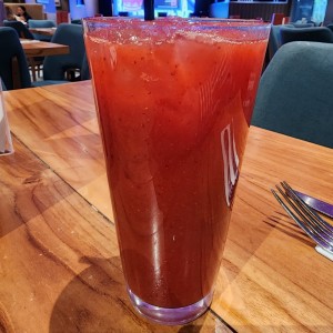 Jugo de fresa