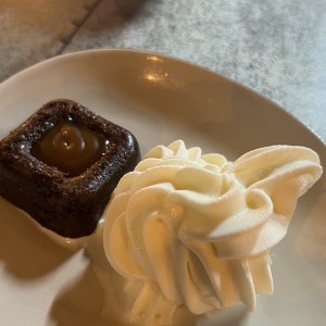 Brownie com helado