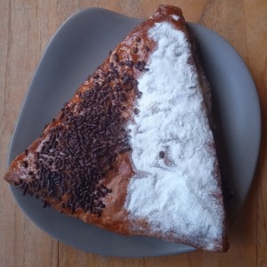 Triangulo de chocolate