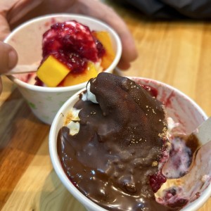 Helado mediano 