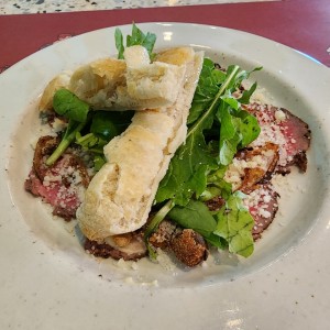 Entrada: carpaccio